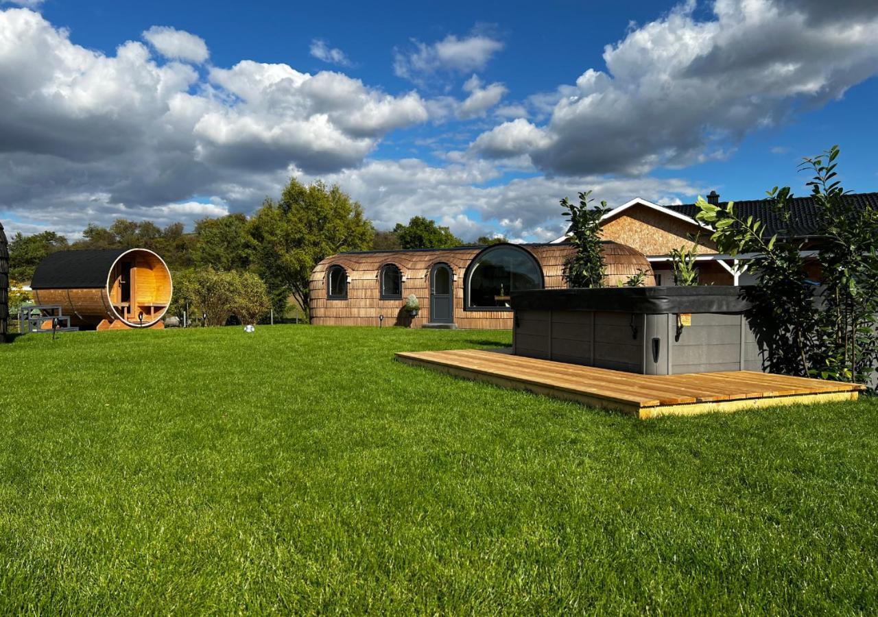 Tirolian Lodge North, Whirlpool, Sauna, Lagerfeuer Bundorf Экстерьер фото