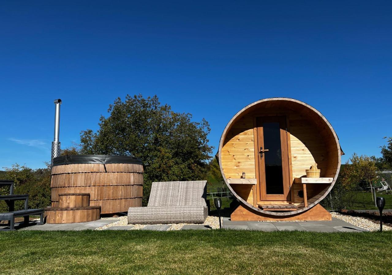 Tirolian Lodge North, Whirlpool, Sauna, Lagerfeuer Bundorf Экстерьер фото